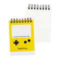 Foldermate Retro Pop Pocket Notebook Split Ring Yellow A7 80gsm - School & Office Supplies