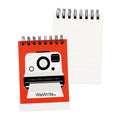 Foldermate Retro Pop Pocket Notebook Split Ring Red A7 80gsm - School & Office Supplies