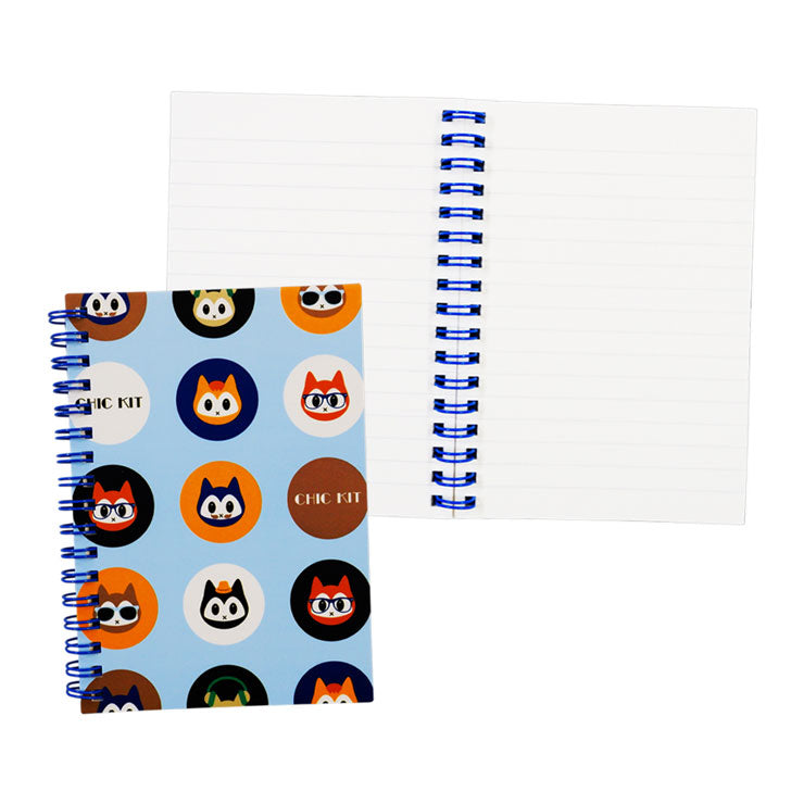 Foldermate Chic Kit Face Spiral Notebook A6 80gsm - School & Office Supplies