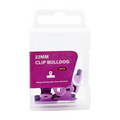 Jtmax Clip Bulldog 22mm 6's JT24095024Ple, Purple - School & Office Supplies - Filing