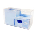 Desk Organizer Multi-Purpose With Mini Drawer JT24098013, Blue - Home & Office Supplies