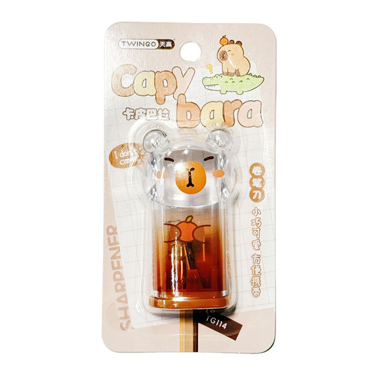 One-Hole Sharpener Capybara White JT24092004