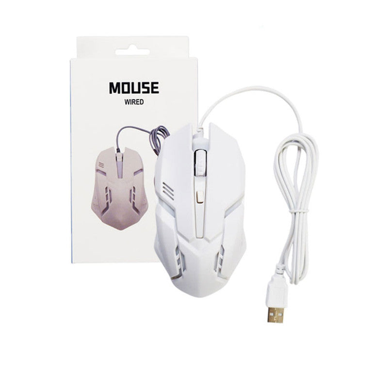 JTM Mouse JT25107003 White 1.5M Wired USB