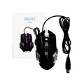 JTM Mouse JT25107013 Black 1.5M Wired Gaming USB
