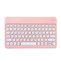 JTM Keyboard JT25108051 Pink Wireless Rechargeable Bluetooth 78 Keys