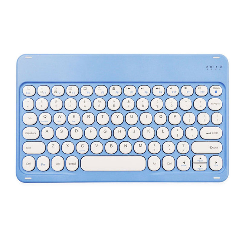 JTM Keyboard JT25108051 Purple Wireless Rechargeable Bluetooth 78 Keys