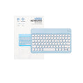 JTM Keyboard JT25108051 Blue Wireless Rechargeable Bluetooth 78 Keys