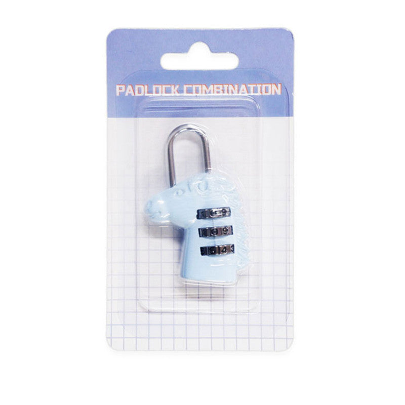 JTM Padlock JT251090011 Blue Combination