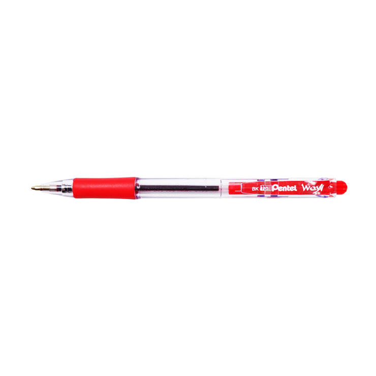 Pentel Ballpoint Pen Red 1.0mm BK420B - School & Office Supplies - Writing