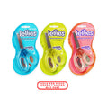 Westcott Kiddie Scissors Blunt Jellies Yellow Pink Blue 5IN 17188 (Color May Vary)