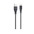 Motivo USB Cable H21 Black Micro USB 1.2M Braided Wire