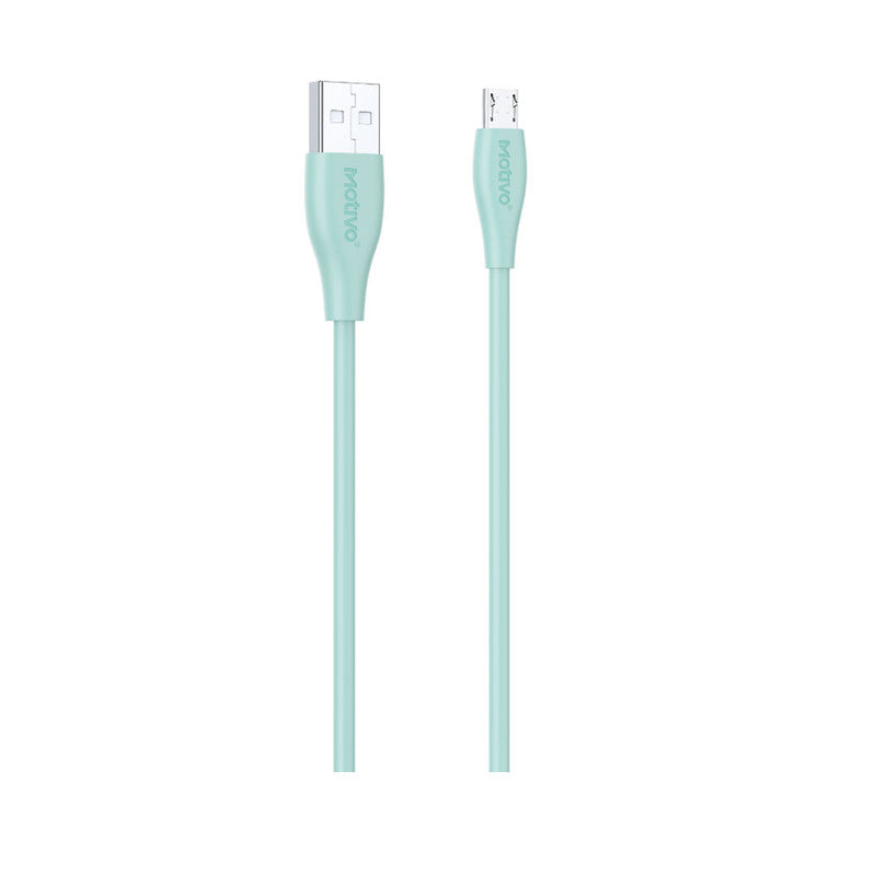 Motivo USB Cable H33 Light Green Micro USB 1.2M