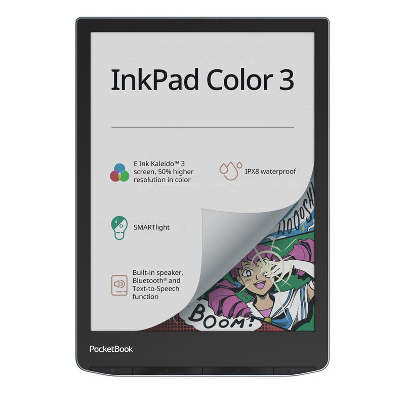 Pocketbook Ebook Inkpad Color 3 Stormy Sea 7In 32Gb E Ink Kaleido