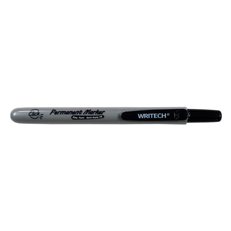 Writech Retractable Permanent Marker W-805P Black - School & Office Supplies - Writing
