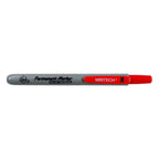 Writech Retractable Permanent Marker W-805P Red - School & Office Supplies - Writing