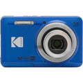 Kodak Digital Camera FZ55 Blue Pixpro Friendly Zoom Compact Digital Camera 5x Optical Zoom Rechargeable Li