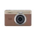 Kodak Digital Camera C1 Brown Pixpro Compact Digital Camera With 16GB Tf Card & Card Reader Bundle Set Built In Li