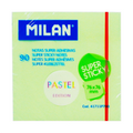 Milan Sticky Notes 76x76mm 90Sheets Pastel Green - School Supplies