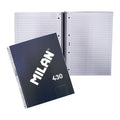Milan Spiral Notebook 80's Hard Cover A4 - School & Office Supplies