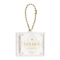 KPop Demon Hunters Mini CD Keyring Golden