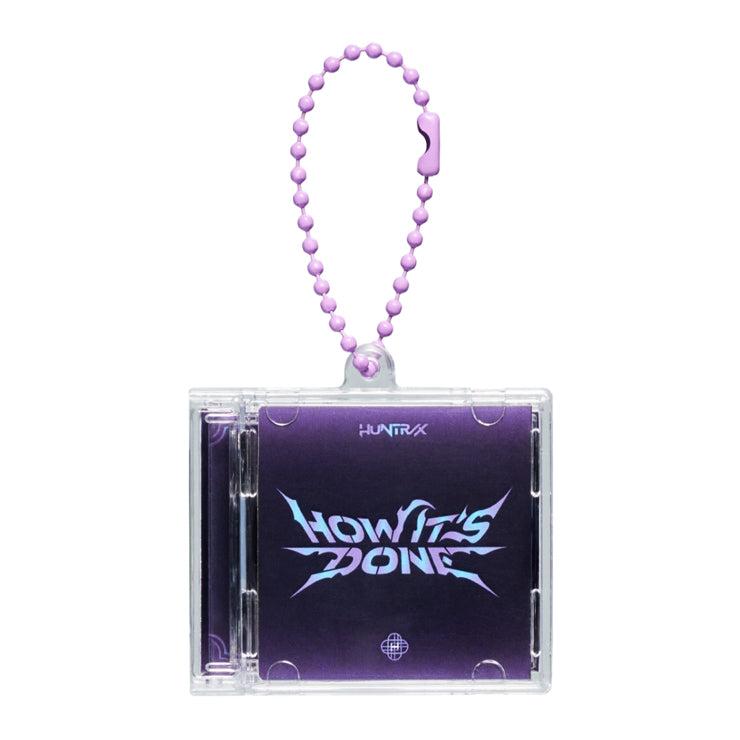KPop Demon Hunters Mini CD Keyring How It's Done