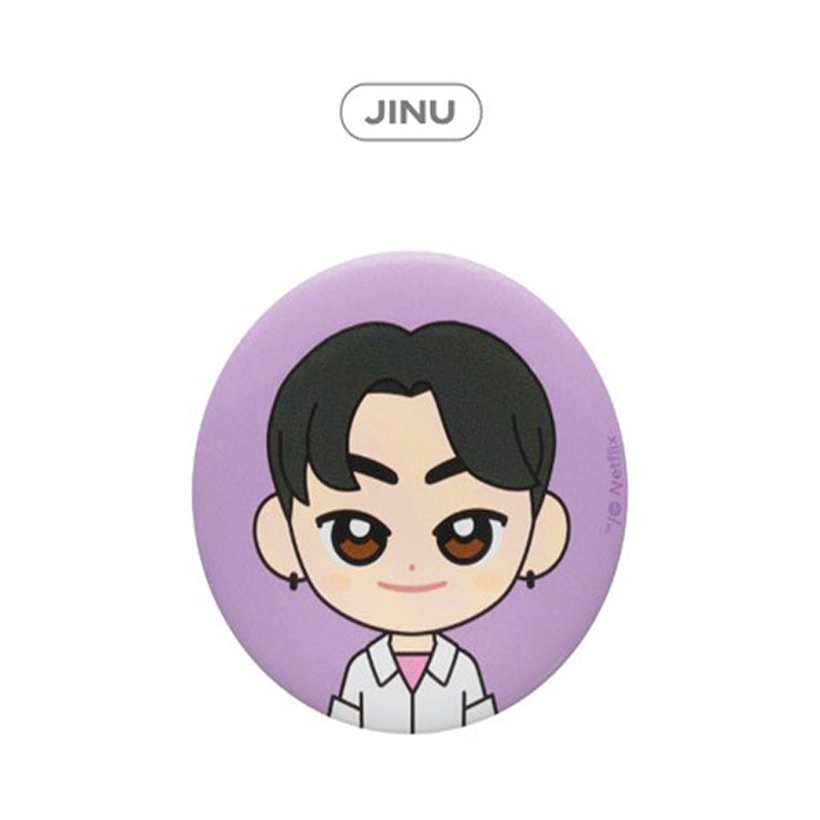 KPop Demon Hunters Pin Button Jinu