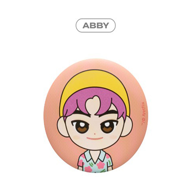 KPop Demon Hunters Pin Button Abby
