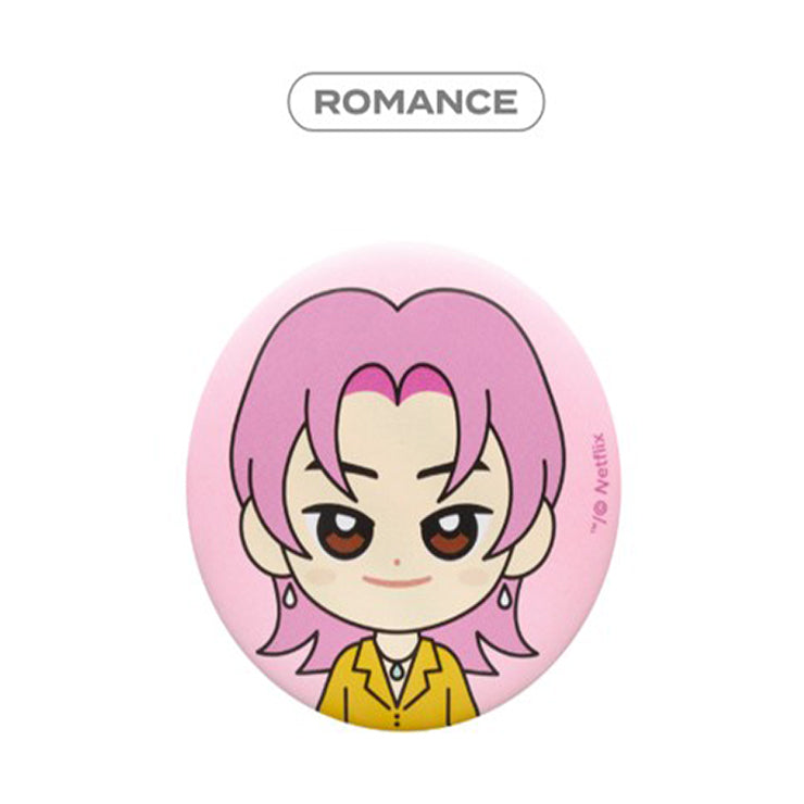 KPop Demon Hunters Pin Button Romance