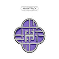 KPop Demon Hunters Metal Badge Huntr/x