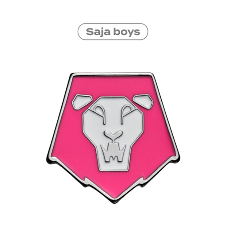 KPop Demon Hunters Metal Badge Saja Boys