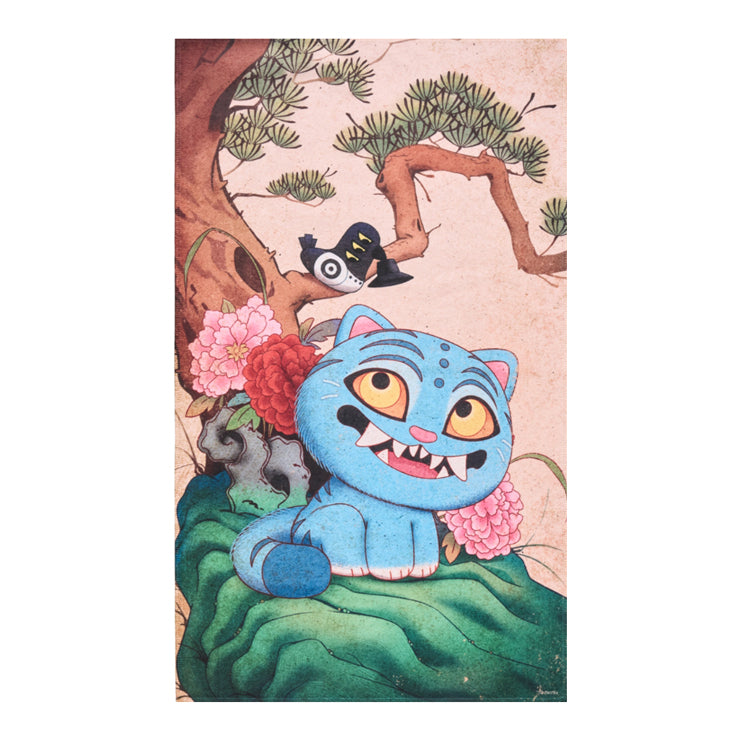 KPop Demon Hunters Hojakdo Fabric Poster