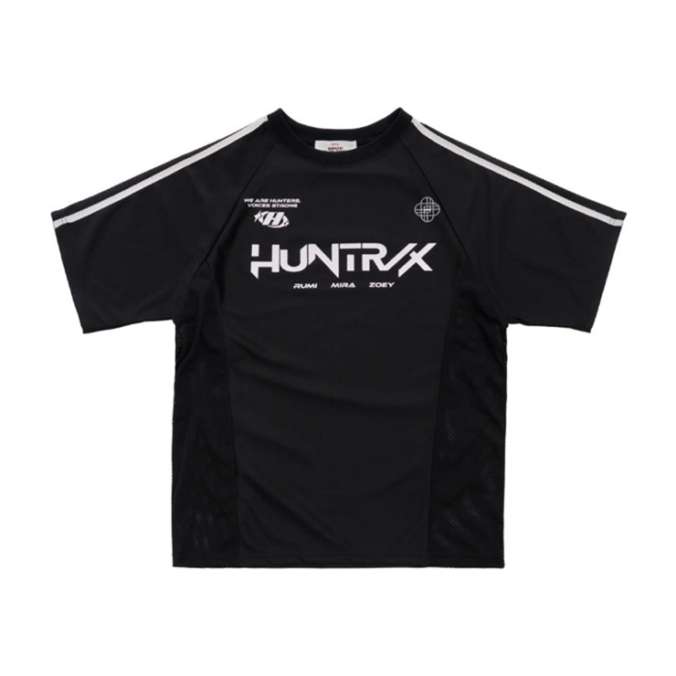 KPop Demon Hunters Jersey T-Shirts, Huntr/x-L-XL