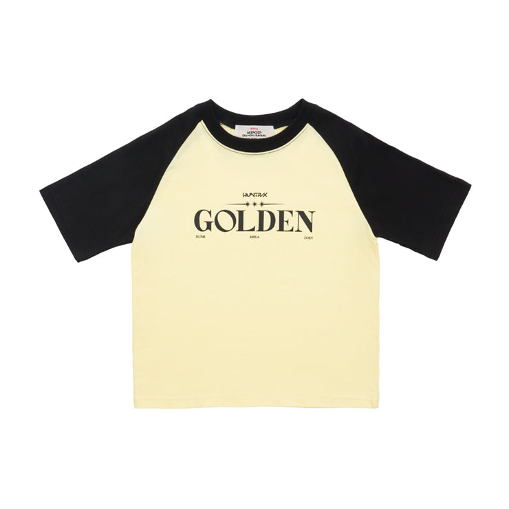 KPop Demon Hunters Kids T-Shirts, Golden XS(140)