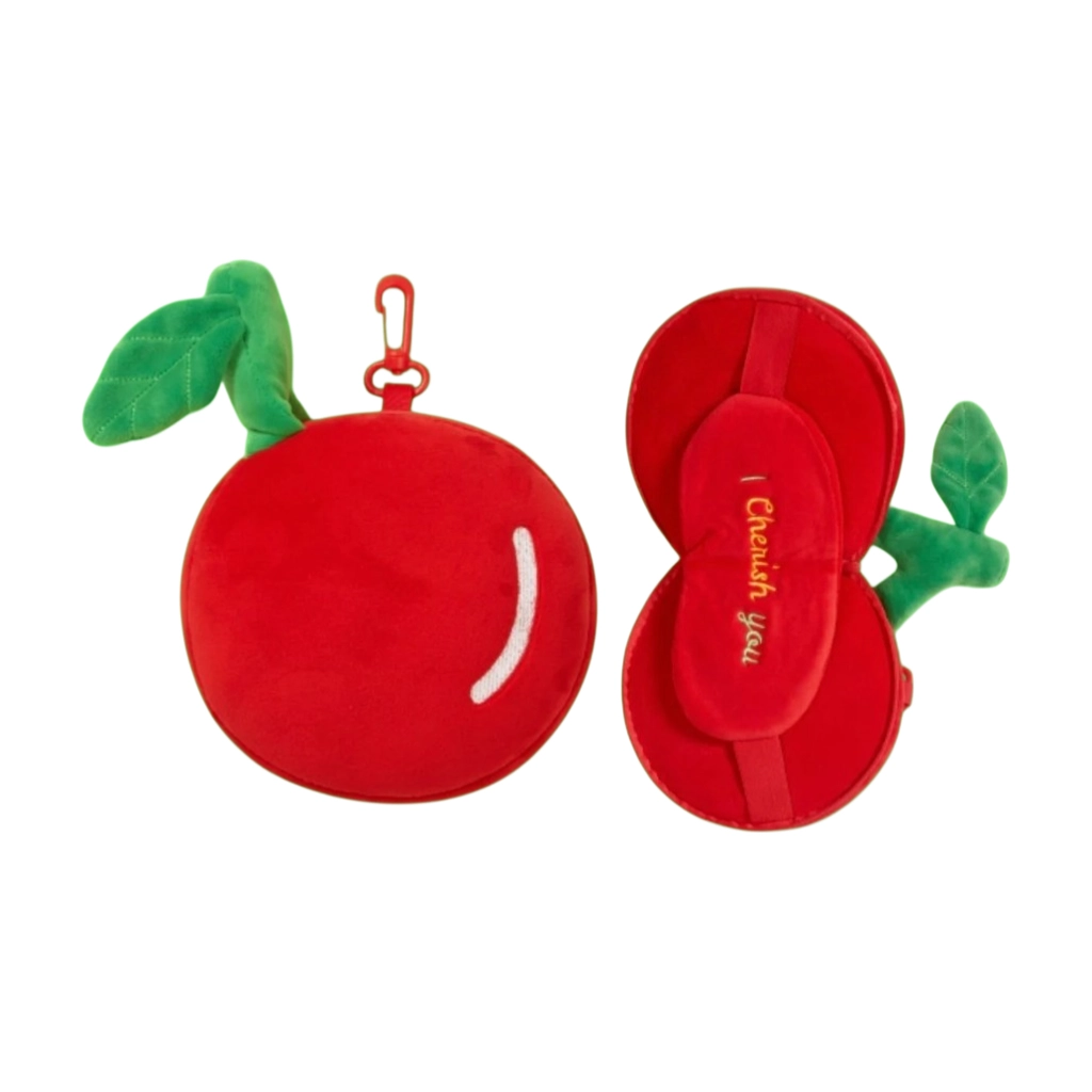 Wiggle Wiggle Folding Sleep Cushion Set, Cherry