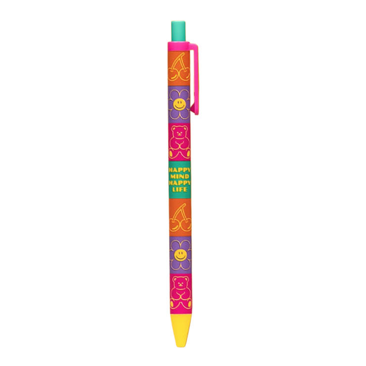 Wiggle Wiggle Pattern Ballpoint Happy Mind