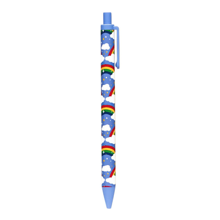 Wiggle Wiggle Pattern Ballpoint Rainbow Smile