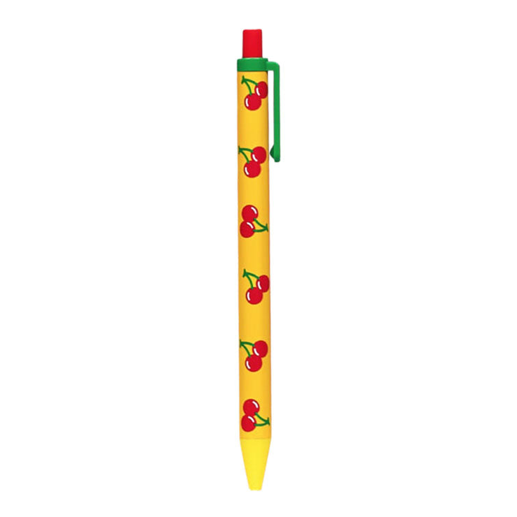 Wiggle Wiggle Pattern Ballpoint Pen Cherry