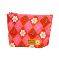 Wiggle Wiggle Pattern Pouch, Smile Cherry Argyle