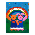 Wiggle Wiggle Folder L-Type with Divider, Forever Friends
