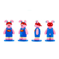 Wiggle Wiggle Jelly Figure - Little Play Bunny
