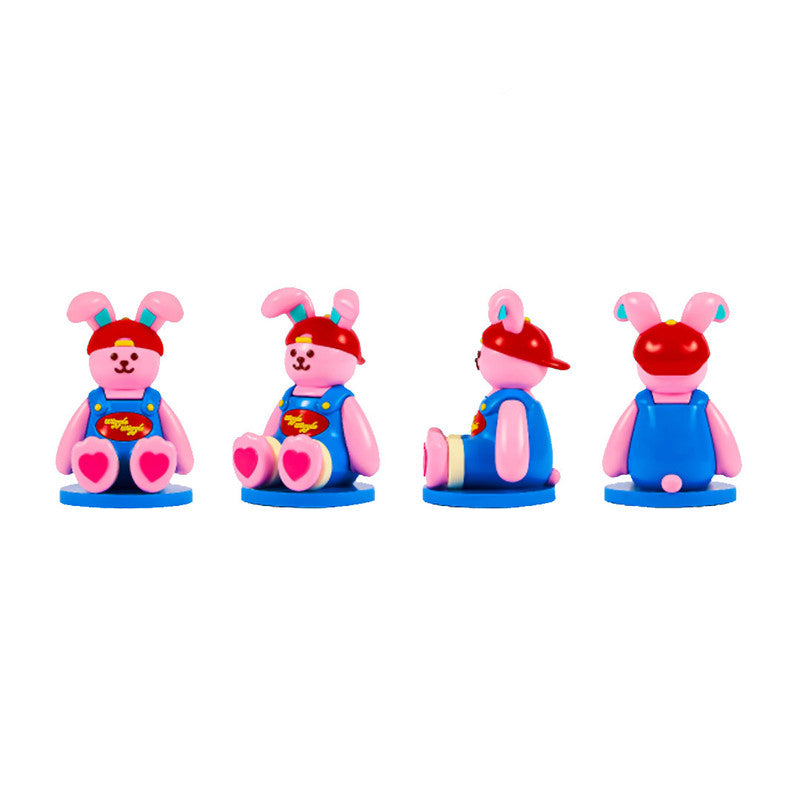 Wiggle Wiggle Jelly Figure - Sitting Little Play Bunny