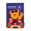 Wiggle Wiggle Pocket Passport Case, Driving Wiggle Bear