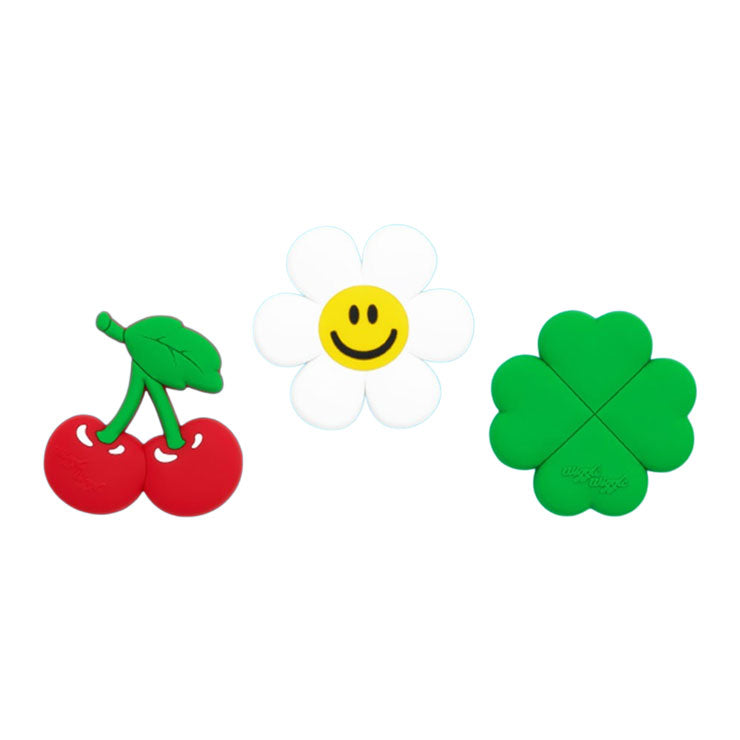Wiggle Wiggle PVC Magnet Set, Smile Lucky Cherry