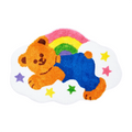 Wiggle Wiggle Floor Mat, Cloud Bear