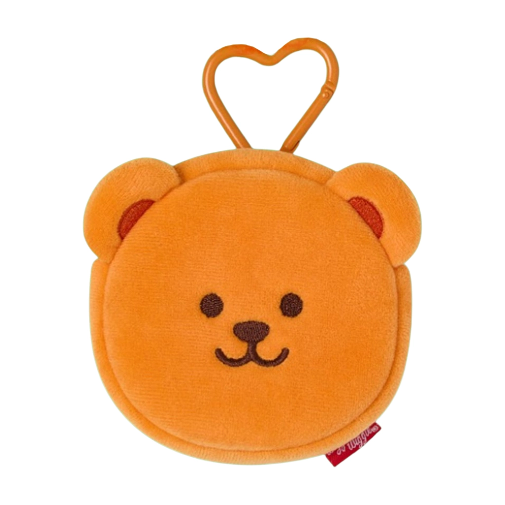 Wiggle Wiggle Coin Pouch Keyring, Wiggle Bear