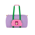 Wiggle Wiggle Foldable Duffle Bag, Pink & Purple