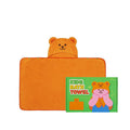 Wiggle Wiggle Kids Bath Towel, Wiggle Bear