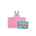 Wiggle Wiggle Kids Bath Towel, Little Play Bunny