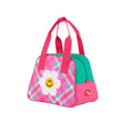 Wiggle Wiggle Color Block Cooler Bag Tartan Check Smile