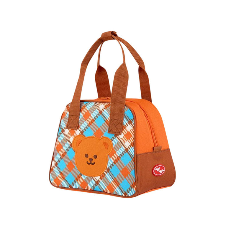 Wiggle Wiggle Color Block Cooler Bag Tartancheck Bear